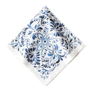 juliska iberian napkin indigo