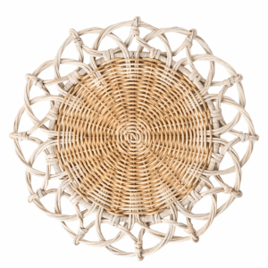 juliska provence rattan placemat whitewash